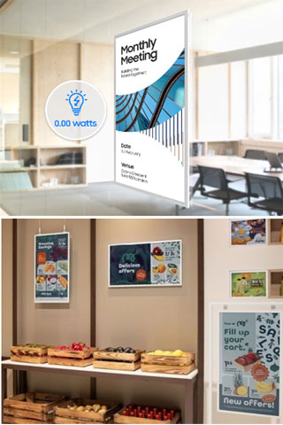 Новинка — цветная электронная бумага Samsung Color E-Paper EMDX